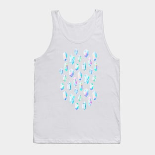 Iridescent Rainbow Crystals Tank Top